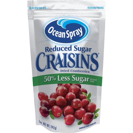 Ocean Spray Craisins Dried Cranberries, Reduced Sugar