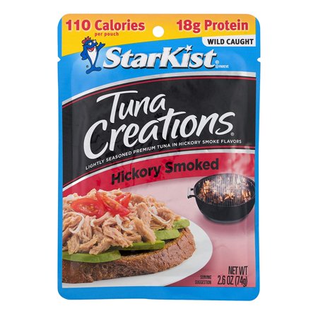 StarKist Tuna Creations, Hickory Smoked, 2.6 Oz Pouch (Pack of 24) (Packaging May Vary)