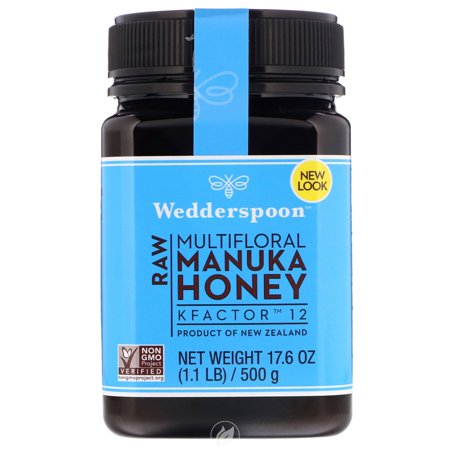 Wedderspoon Organic Manuka Honey Lg 12+ 17.6Oz