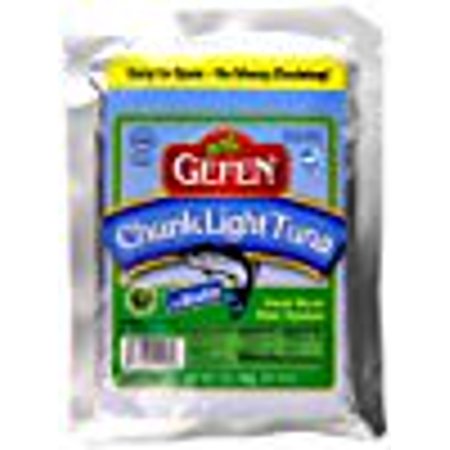 Gefen All Natural Chunk Light Tuna in Water, in a Pouch, 7 Ounces