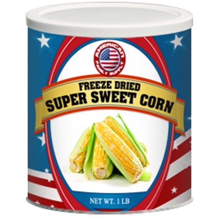 Fresh and Honest Foods 100% All Natural Freeze Dried Sweet Corn 16 OZ #10 Can
