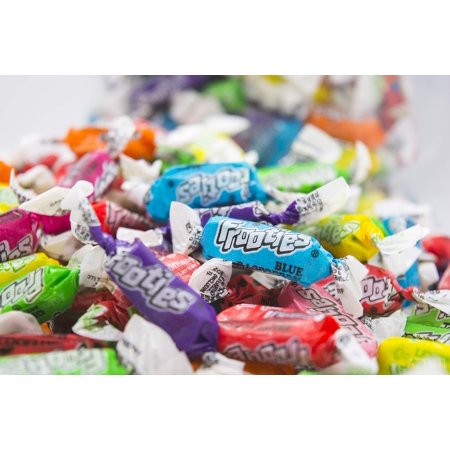 Tootsie Rolls Tootsie Frooties Assorted Candy - 2 Full Pounds of Mix Fruit Chews - Taffy Candy Bulk Bag 2 Pound (Pack of 1)