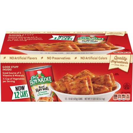 2 Pack | Chef Boyardee Beef Ravioli (15 Oz.  12 Pk.)
