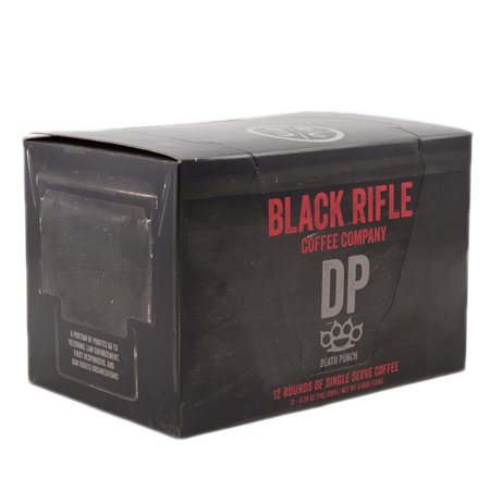 Black Rifle Coffee Company Death Punch Coffee Rounds for Single Serve Brewing Machines 12 Count