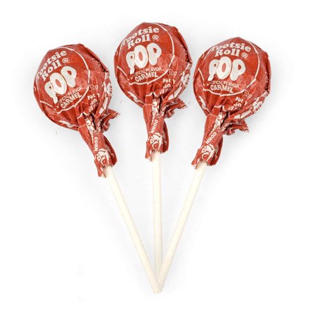 Halloween Candy Caramel Tootsie Pops 12.6oz Bag