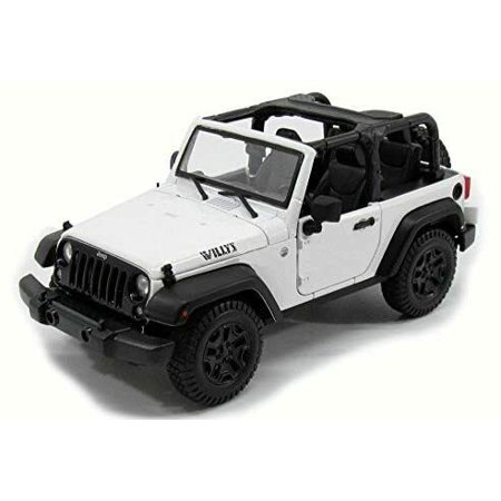 2014 Jeep Wrangler Willys White 1/18 by Maisto 31610