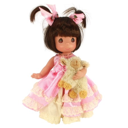 Precious Moments the Doll Maker Pretty in Pigtails Brunette 12  Doll #6678