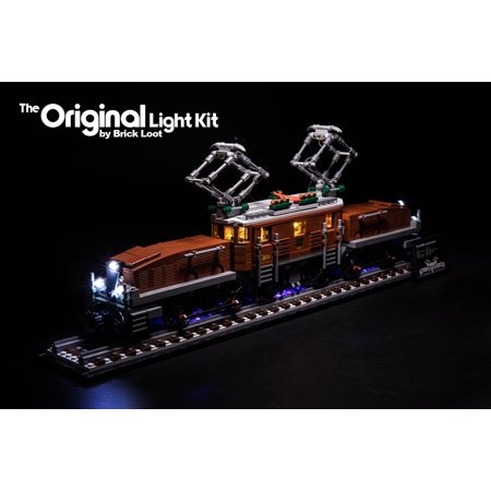 LED Lighting Kit for LEGO Creator Crocodile Locomotive Set 10277