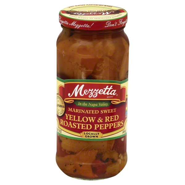 Yellow & Red Roasted Peppers