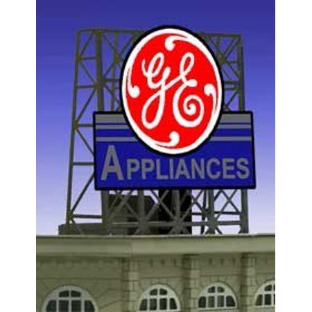33-8835 N &Z Scale GE Billboard by Miller Signs