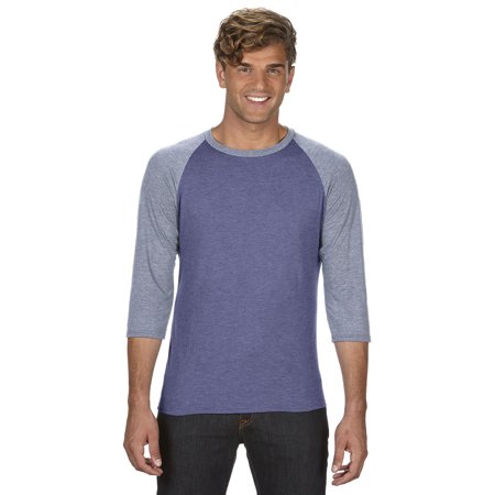 Anvil Adult Triblend 3/4-Sleeve Raglan T-Shirt - 6755