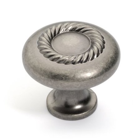 Dynasty Hardware K-5104-an Super Saver Rope Cabinet Knob, Antique Nickel