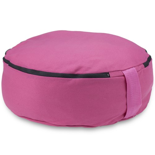 Brybelly Pink 15  Round Zafu Meditation Cushion