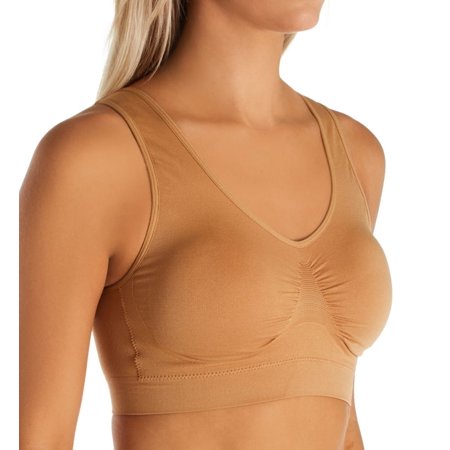 Women's Rhonda Shear 9201 Skintone Seamless Bra W/ Removable Pads