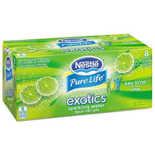 Nestle Waters N.a. 12252793 Pure Life Exotics Sparkling Water Key Lime 12 Oz. Can