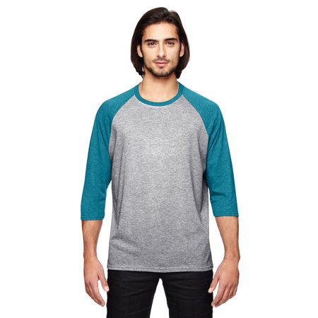 Anvil Adult Triblend 3/4-Sleeve Raglan T-Shirt - 6755