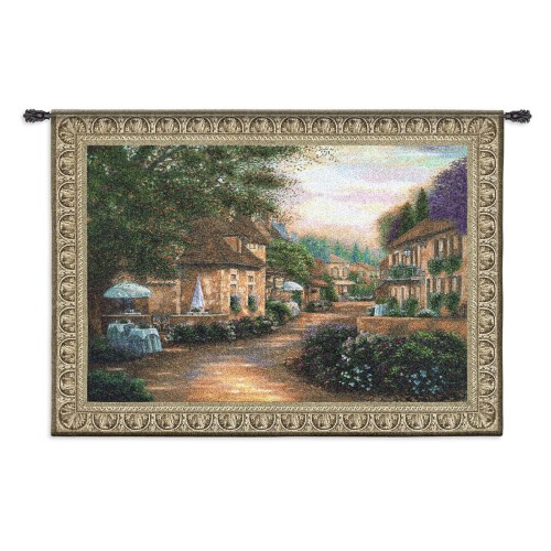 FineArtTapestries 2540-WH Plentitude De Charme Small Wall Tapestry