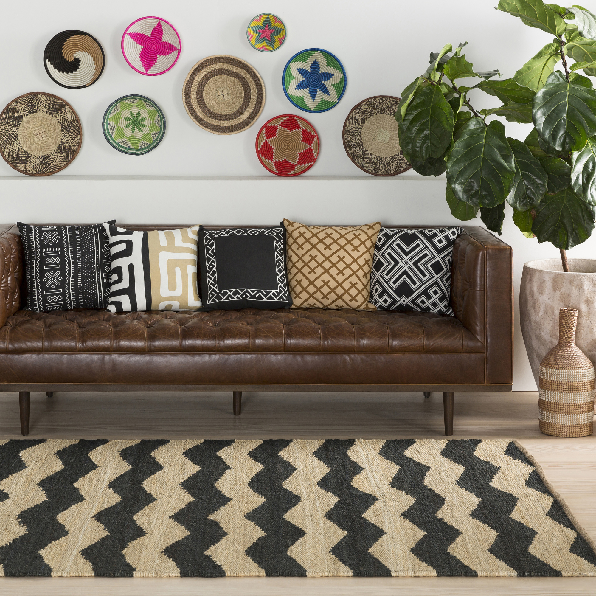Artistic Weavers AWAR5015-2312 Portico Sadie Runner Hand Woven Area Rug; Charcoal - 2 Ft. 3 in. X 12 Ft. (647379)