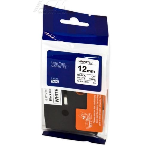 Cicso Independent 18619TZE231 Compatible Label Tape for Brother GL-100- PT-1000- PT-1000BM- PT-1010- PT-1010B- PT-1010NB- PT-1010R- PT-1010S- PT-1090-