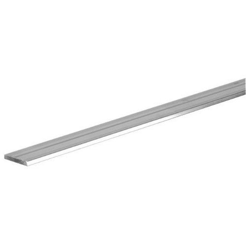 2 in. X 6 Ft.-1/8 in. Thick Aluminum Flat Bar Metal Stock