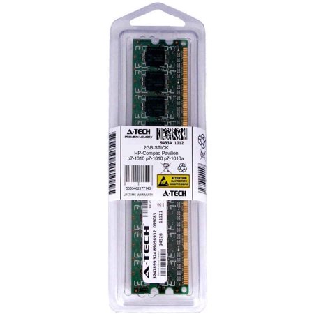 2GB DIMM HP Compaq Pavilion P7-1010 P7-1010a P7-1010d P7-1010t Ram Memory