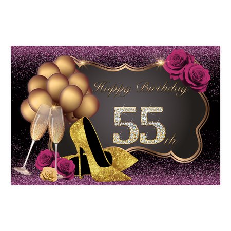 7*5ft Happy Birthday Photo Backdrop Adult Birthday Theme Photography Background Cloth Party Decorations Live Streaming Accessories #3323