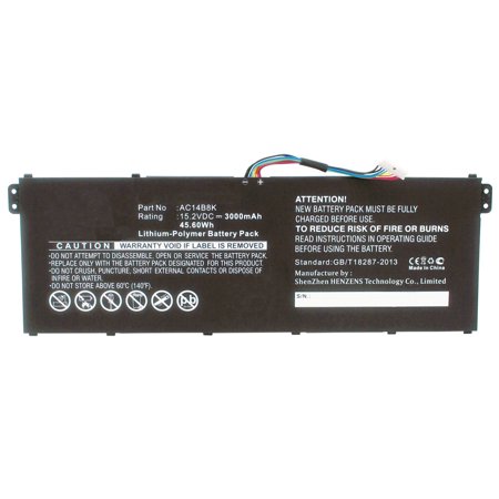Synergy Digital Laptop Battery  Compatible with Acer Extensa 2540-36RU Laptop  (Li-Pol  15.2V  3000 MAh) Ultra High Capacity Battery