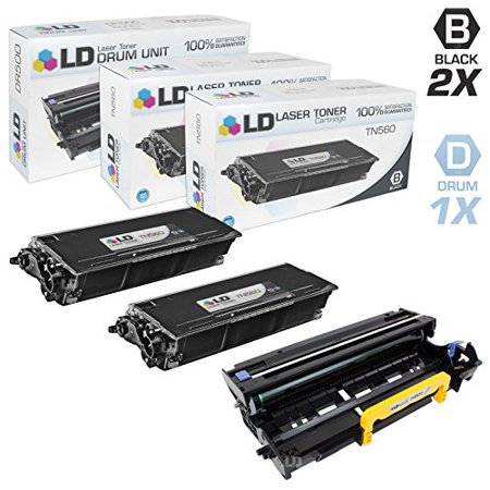 LD Compatible TN560 / TN530 & DR500 (2 Toner & 1 Black) for DCP-8020  DCP-8025D  DCP-8025DN  HL-1650  HL-1670NLT  HL-1850  HL-1870n  HL-5050  HL-5070n