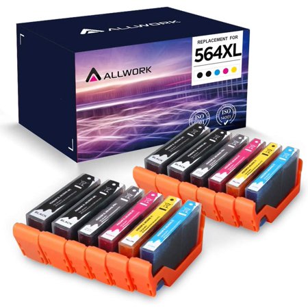 Compatible 564 XL Ink Cartridge Replacement for HP 564XL Combo Pack for HP Photosmart 7520 7510 7525 6515 6510 5520 5510 5514 4620 3520 D7560 B8550 B2
