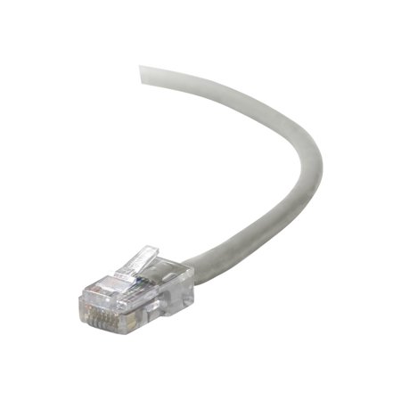 Belkin - Crossover Cable - RJ-45 (M) to RJ-45 (M) - 10 Ft - UTP - CAT 5e - Gray
