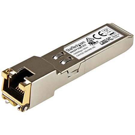 StarTech.com Cisco Meraki MA-SFP-1GB-TX Compatible SFP Module - 10BASE-T - SFP to RJ45 Cat6/Cat5e - 10/100/1000 Mbps - RJ-45 100m - Cisco Meraki MS225