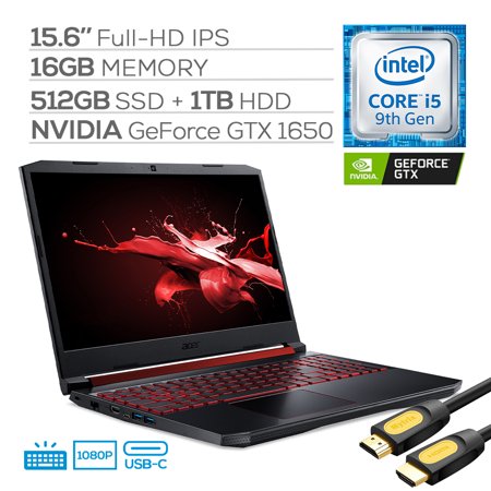Acer Nitro 5 Gaming Laptop, 15.6