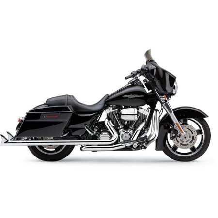 Cobra 6974 Speedster Duals Exhaust System - Fishtail Tipped - Chrome