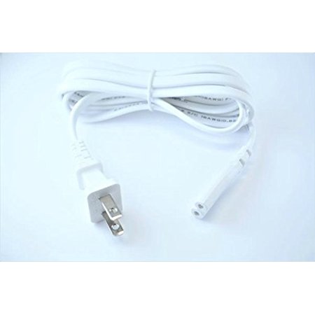 [UL Listed] OMNIHIL White 5 Feet Long AC Power Cord Compatible with HP DESKJET 2723
