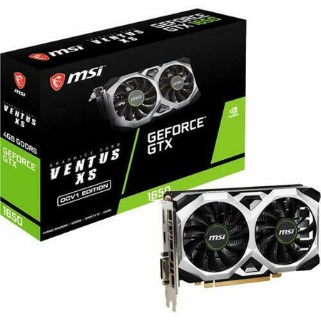MSI Gaming GeForce GTX 1650 128-Bit HDMI/DP/DVI 4GB GDRR6 HDCP Support Direct...
