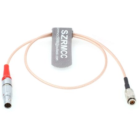 DIN 1.0/2.3 to 0B 5 Pin Male Timecode Input Cable for Ultrasync One Sound Devices 633 (Straight)