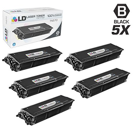 LD Compatible TN560 (TN530) Toner Set of 5 for DCP-8020  DCP-8025D  DCP-8025DN  HL-1650  HL-1650LT  HL-1650N  HL-1670n  HL-1850  HL-5050  HL-8420  MFC