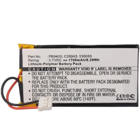 Synergy Digital Remote Control Battery  Works with Philips Pronto TSU-9300 Remote Control  (Li-Pol  3.7  1700mAh) Ultra High Capacity  Compatible with