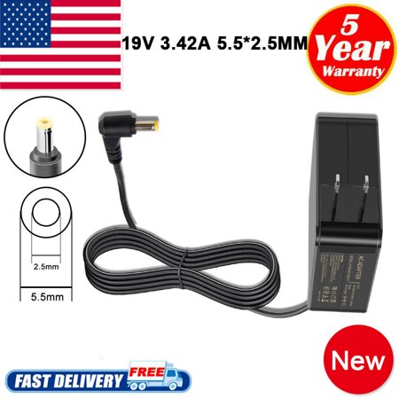 For ASUS AC Adapter 19V 3.42A 65W ADP-65DW B Laptop Power Charger PA-1650-78