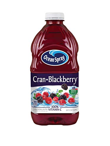 Ocean Spray Juice Drink, Cran-Blackberry, 64 Ounce Bottle (Pack of 8)