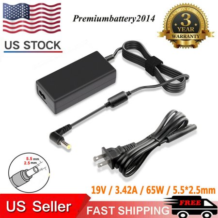 65W for ASUS Laptop Charger AC Adapter PA-1650-78 19V 3.42A Power Supply