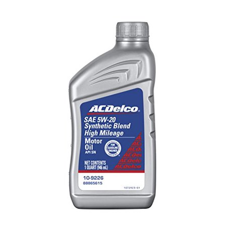 ACDelco 10-9226 5W-20 Synthetic Blend Motor Oil - 1 Qt