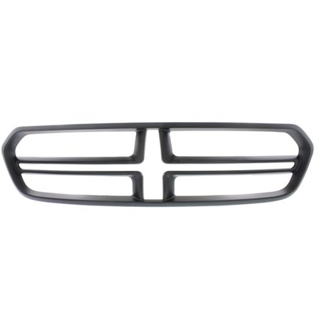 For 14-20 Durango Excluding SRT Front Face Bar Grill Grille Assembly Matte Black