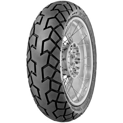 Continental TKC70 Dual Sport Rear Motorcycle Tire 180/55ZR-17 (73W) for Yamaha FJ-09 2015-2017