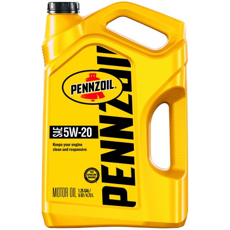 Pennzoil 5W-20 Conventional Motor Oil, 5 Qt,