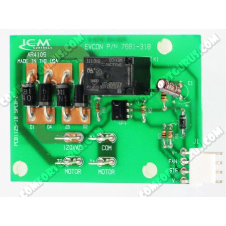 York S1-7681-318p/a Board, Cntrl,