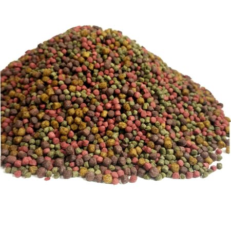3mm - 1/8  4-Type Ultra Mix  High Protein Floating Koi & Aquarium Fish Pellets…1/4-lb