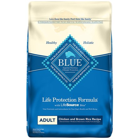 Blue Buffalo Life Protection Formula Natural Adult Dry Dog Food  Chicken & Brown Rice (38 Lbs.)