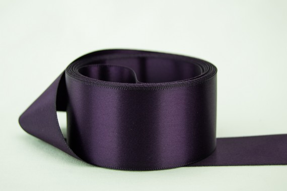 Ribbon Bazaar Double Faced Satin 5/8 Inch Lapis 50 Yards 100% Polyester Ribbon