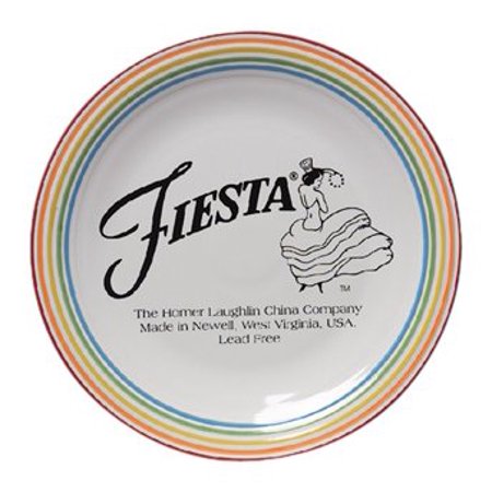 Fiesta 11-3/4-Inch Promo Signature Plate, White